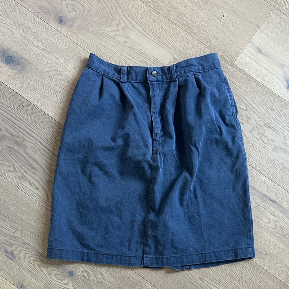 Vintage Ralph Lauren Dark Blue Skirt